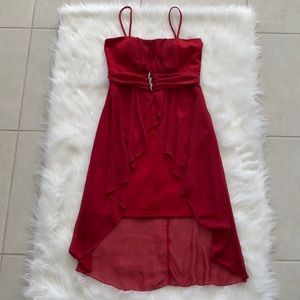 Woman Neon Dress red Wine L, 031 ME